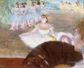 danseur avec un bouquet de fleurs 1878 Edgar Degas